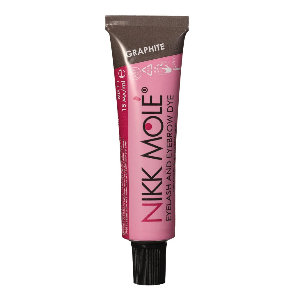 Eyebrow dye Nikk Mole Graphite
