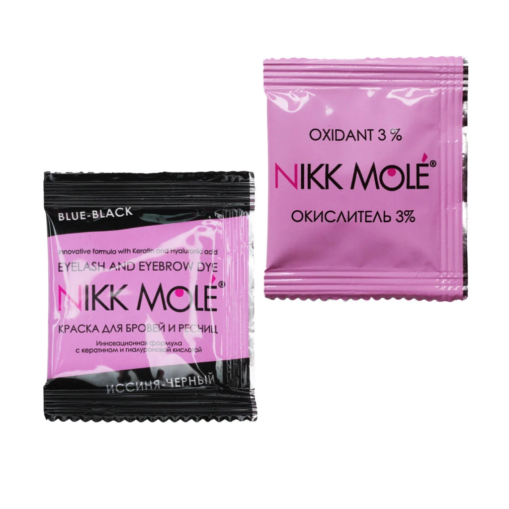 Eyebrow dye Black (sachet+oxidant)