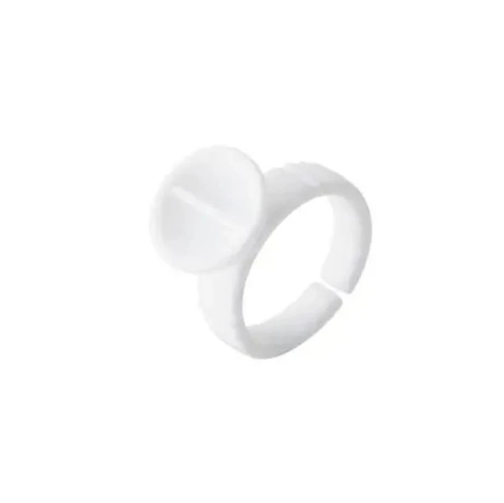 Ring for eyelash glue