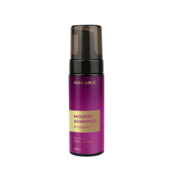 Mousse Shampoo for eyebrows and face Nikk Mole