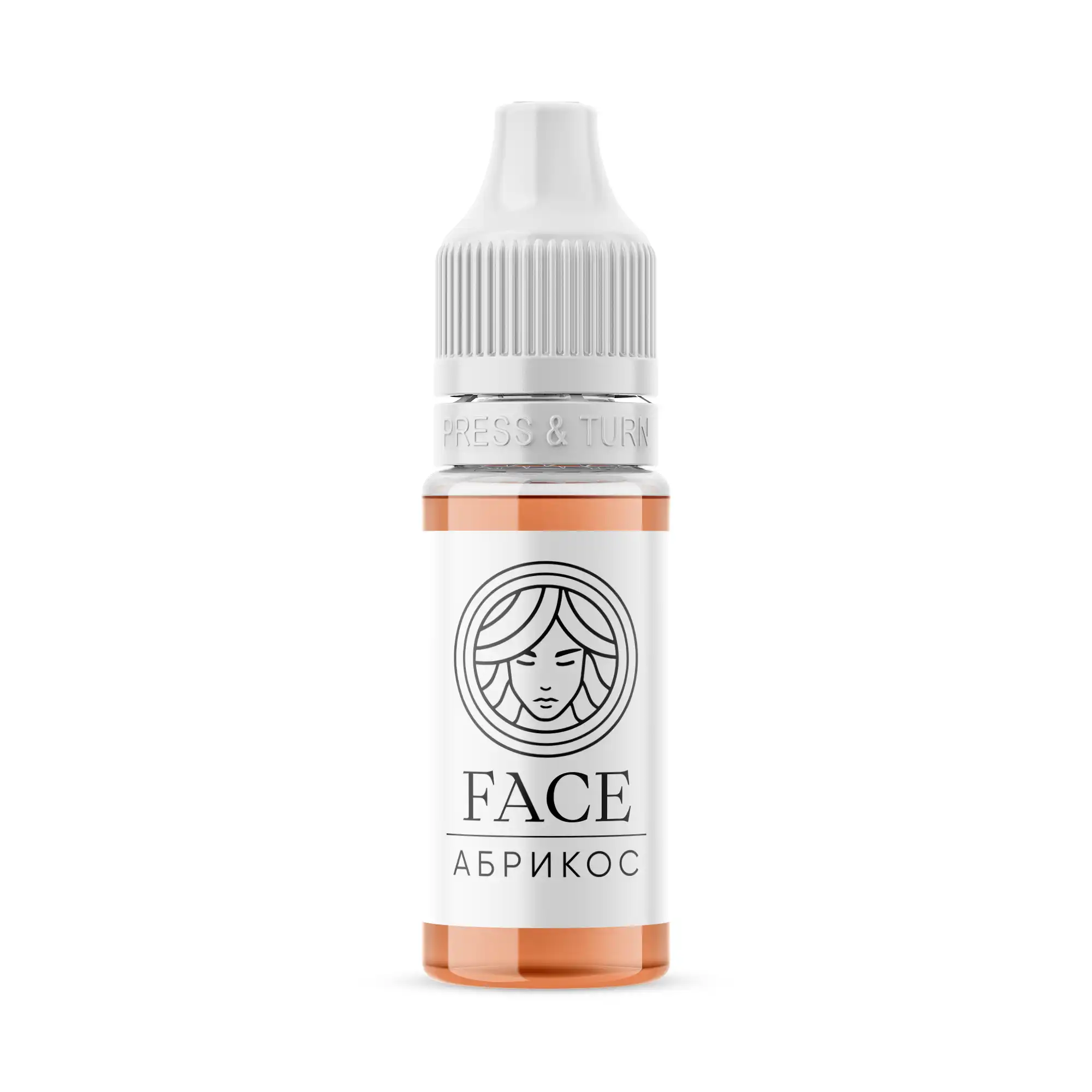 Абрикос Apricot - хибриден пигмент за устни Face