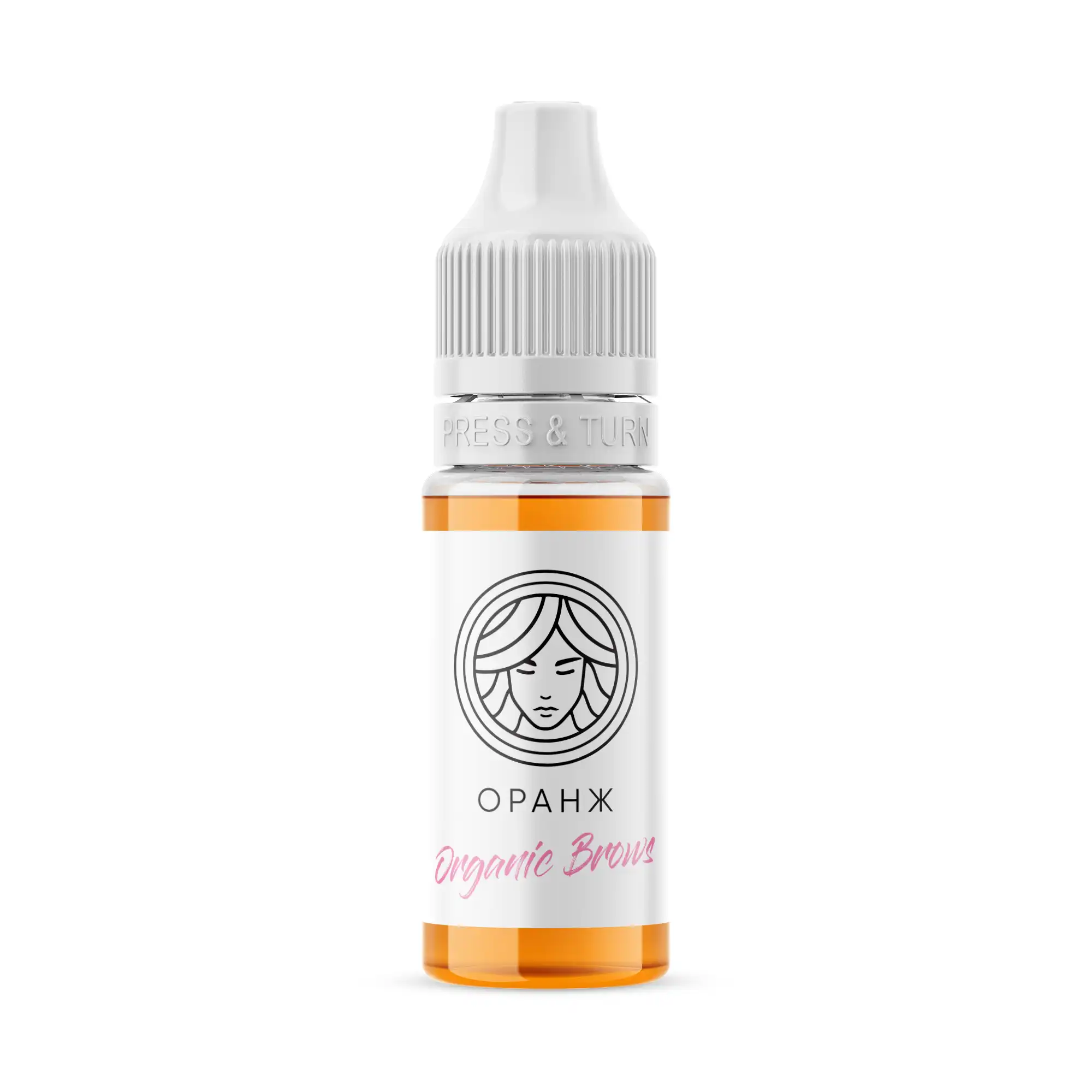 Orange corrector - organic pigment for brows